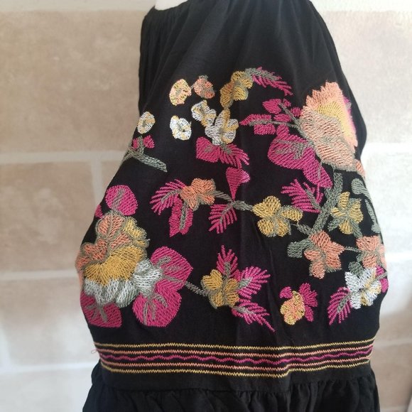 Altar’d State Off The Shoulder Black Top Blouse - Picture 7 of 12